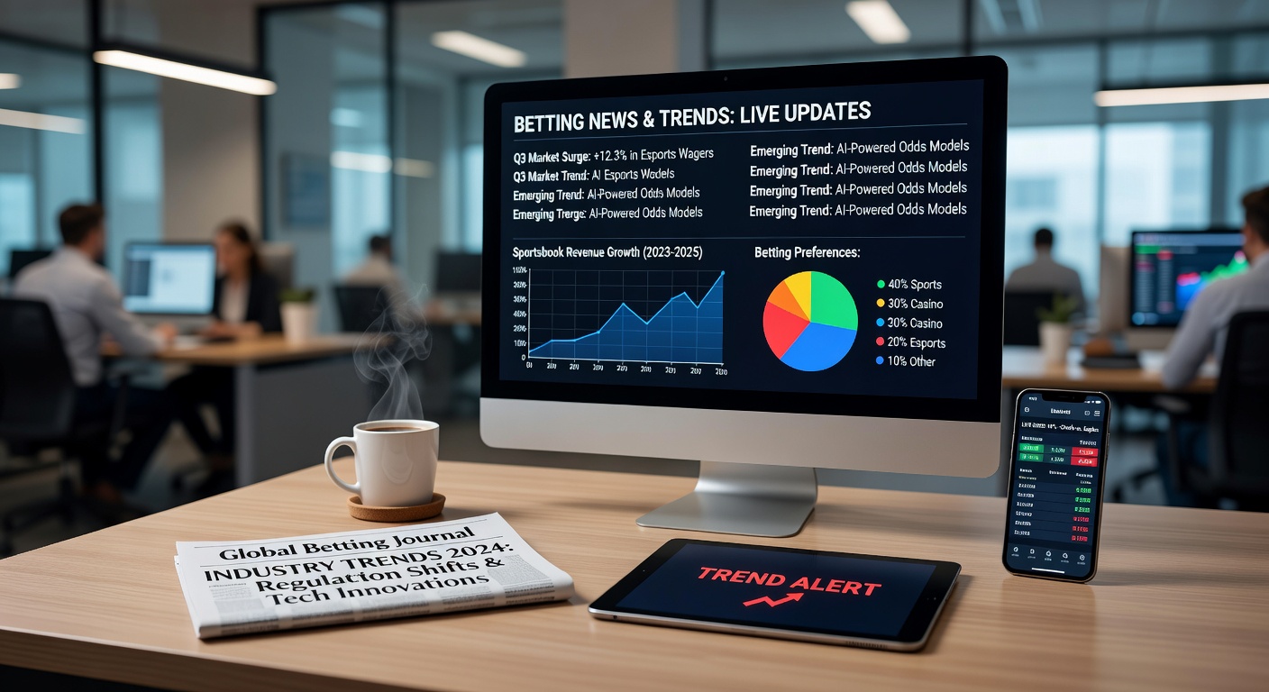 Graph showing U.S. sports betting revenue and handle trends for January 2026, highlighting the slight year-over-year declines