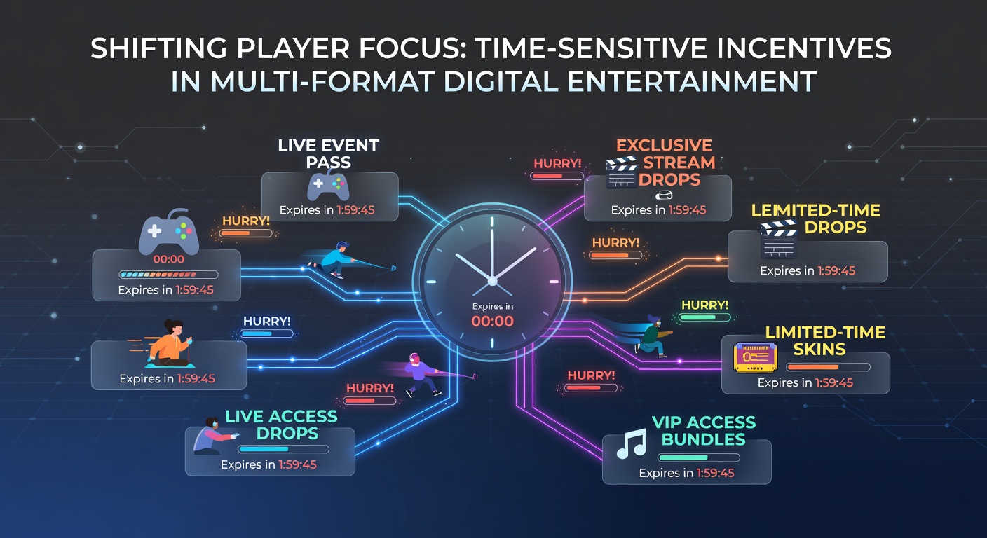 Analytics dashboard showing player activity shifts between formats triggered by expiring incentives